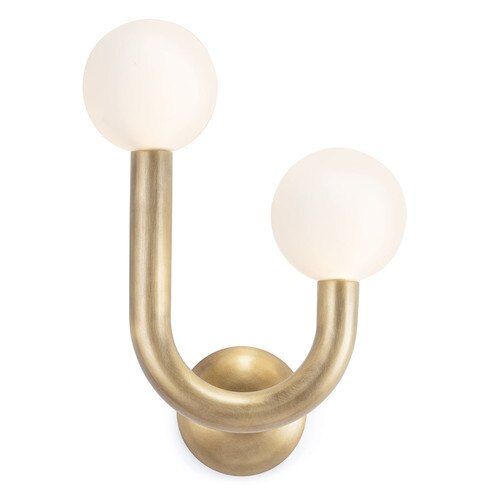 Happy Sconce Right Side (Natural Brass) - Open Box